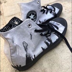 Rare Black Sabbath converse all stars size 6